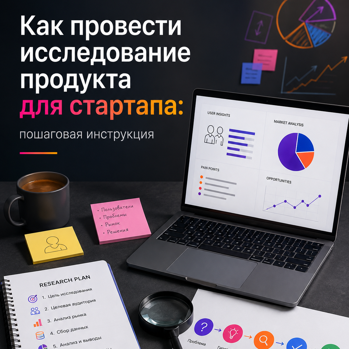 Как провести исследование продукта для стартапа: пошаговая инструкция