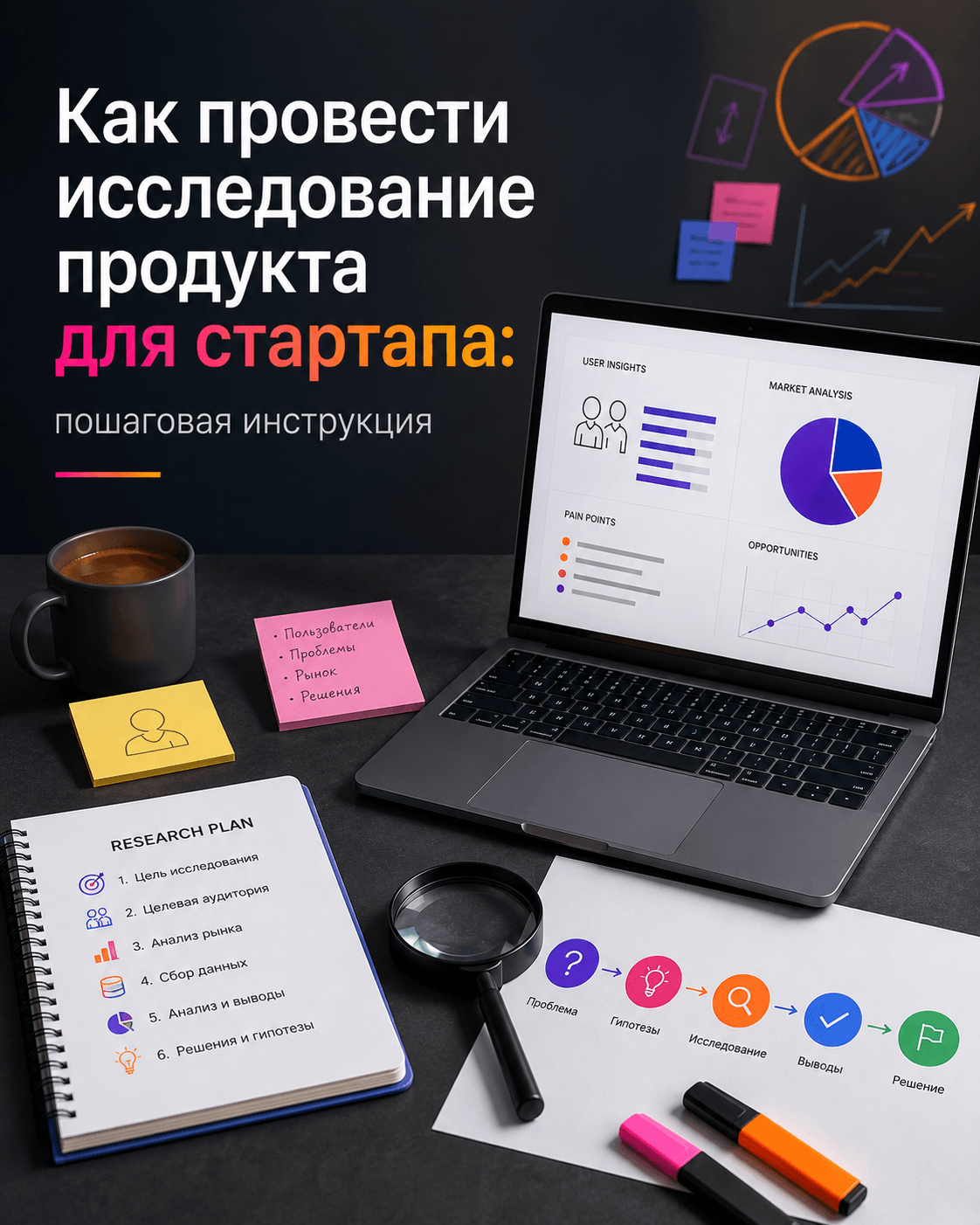 Как провести исследование продукта для стартапа: пошаговая инструкция